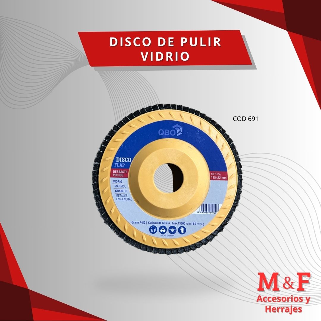 Disco para Pulir Grano 80